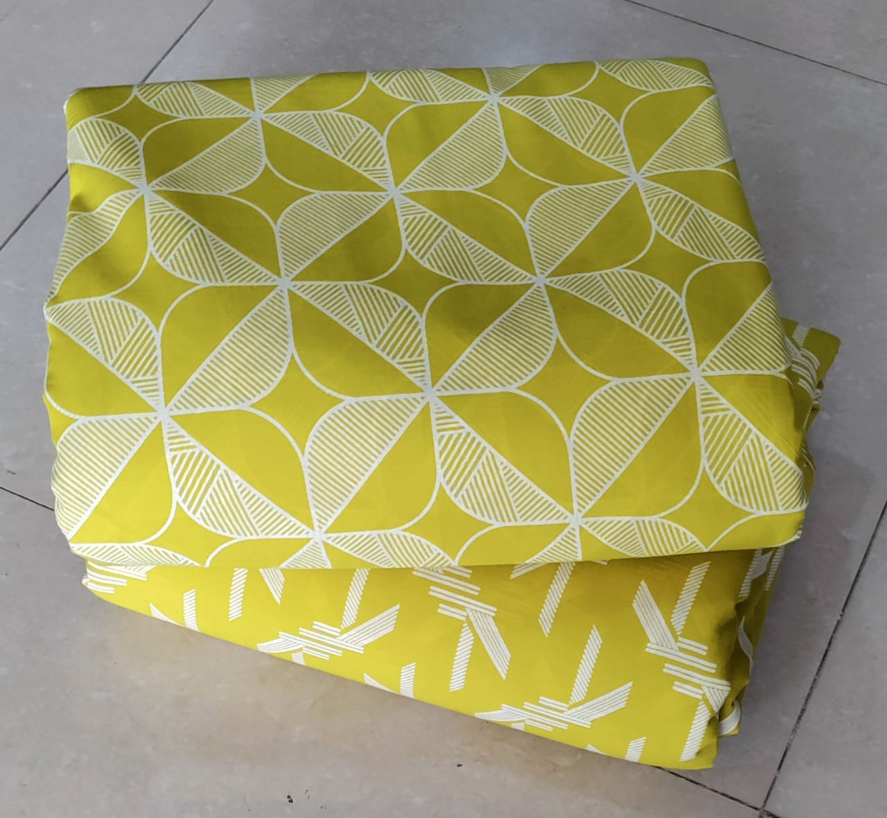 Elegant Hand Block Printed Cotton Top And Bottom Suit Sets