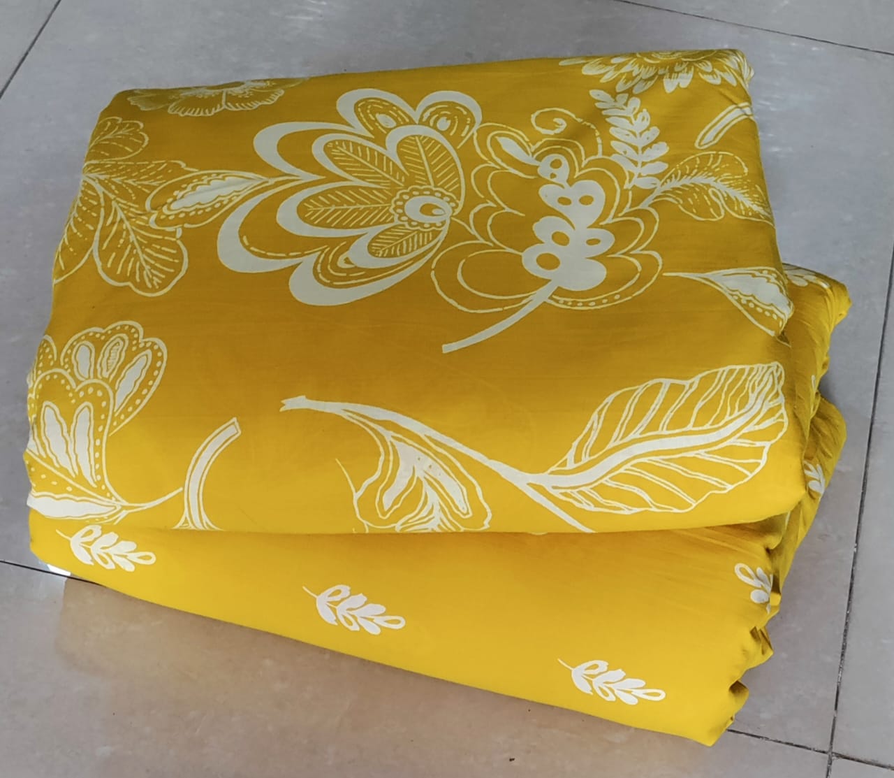 Elegant Hand Block Printed Cotton Top And Bottom Suit Sets