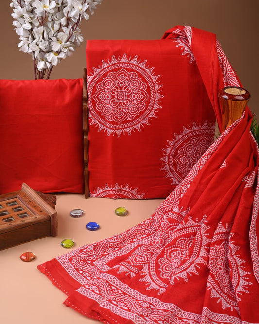 red-hand-block-cotton-suit-dupatta